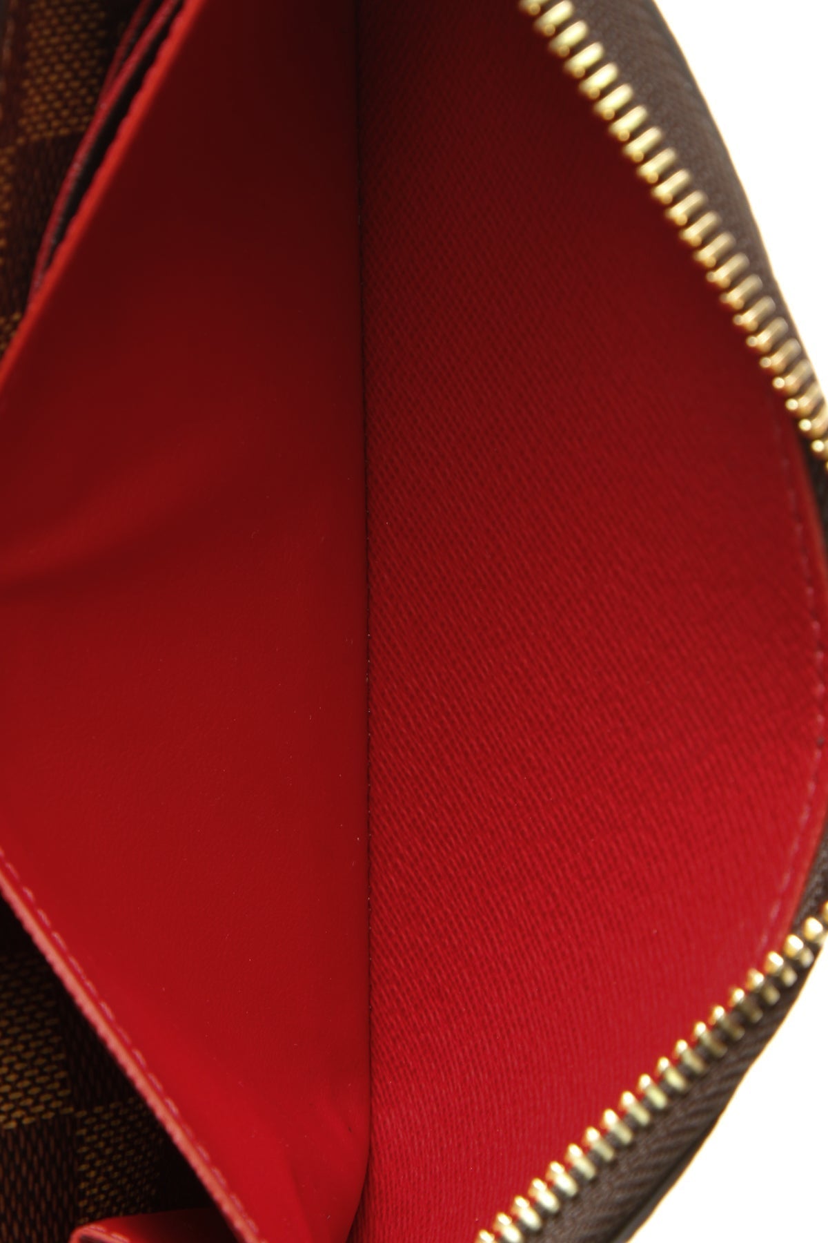 Clemence Wallet - Damier Ebene/Cerise