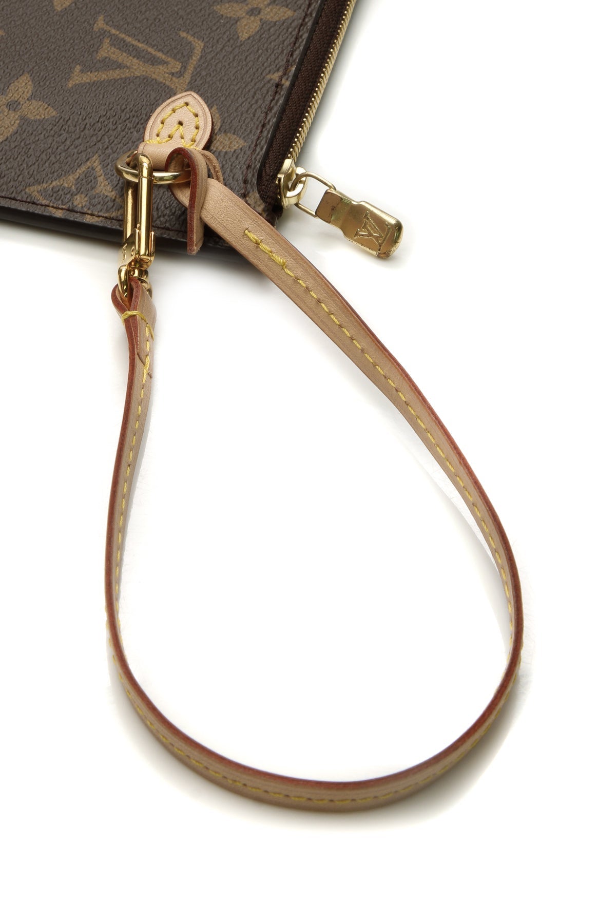 Neverfull Pouch Wristlet Bag - Monogram