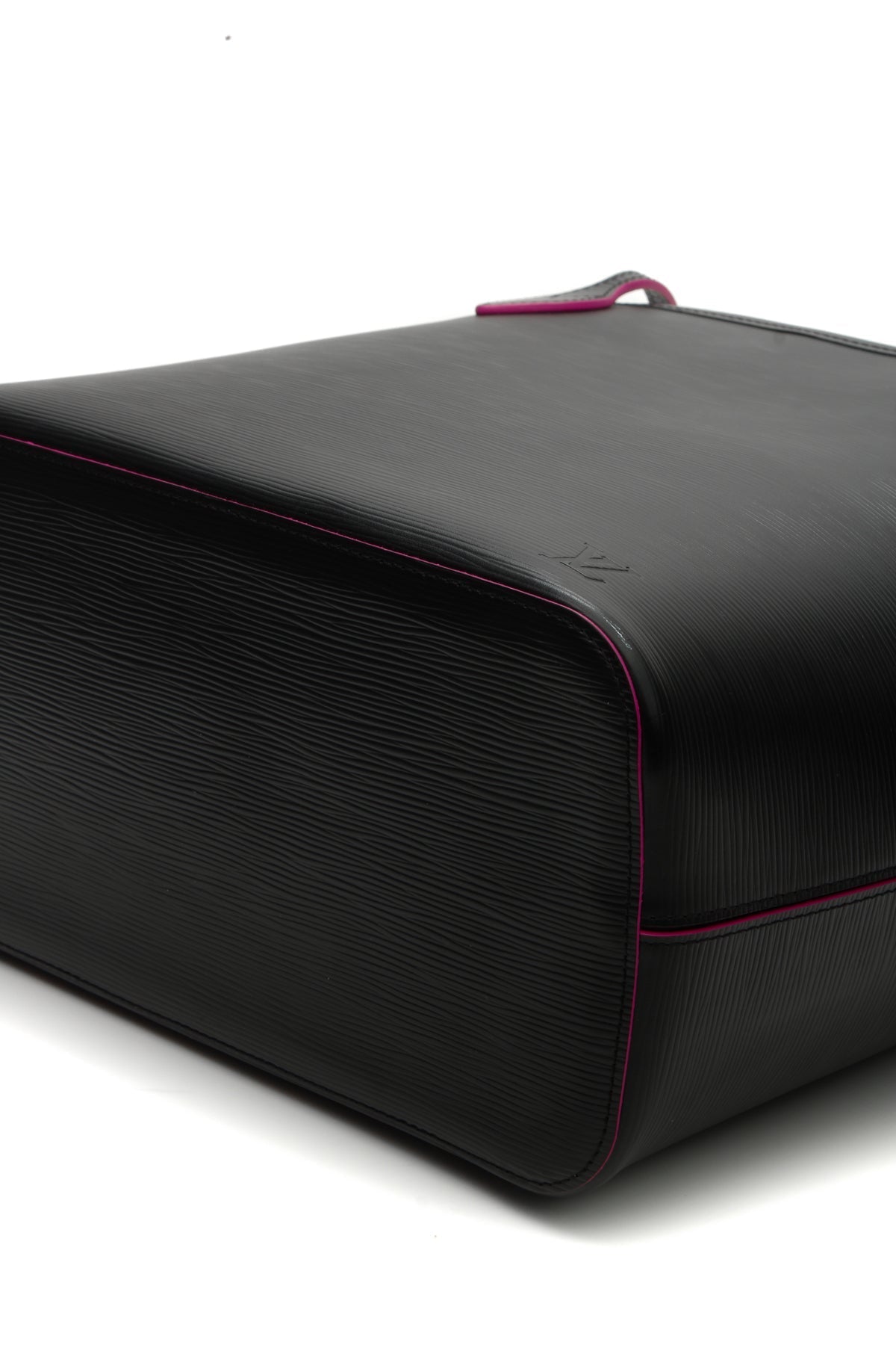Epi Neverfull MM Bag - Noir/Hot Pink