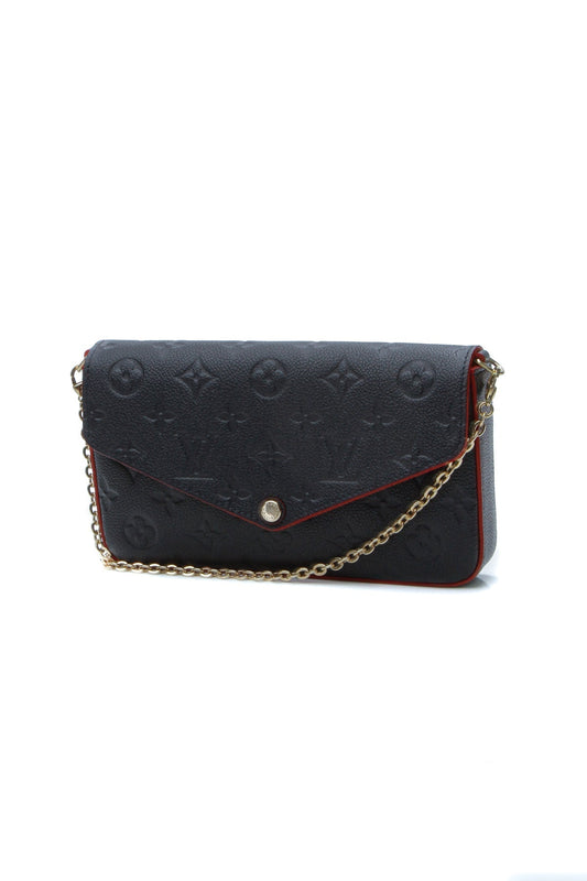 Empreinte Felicie Pochette Bag - Marine Rouge