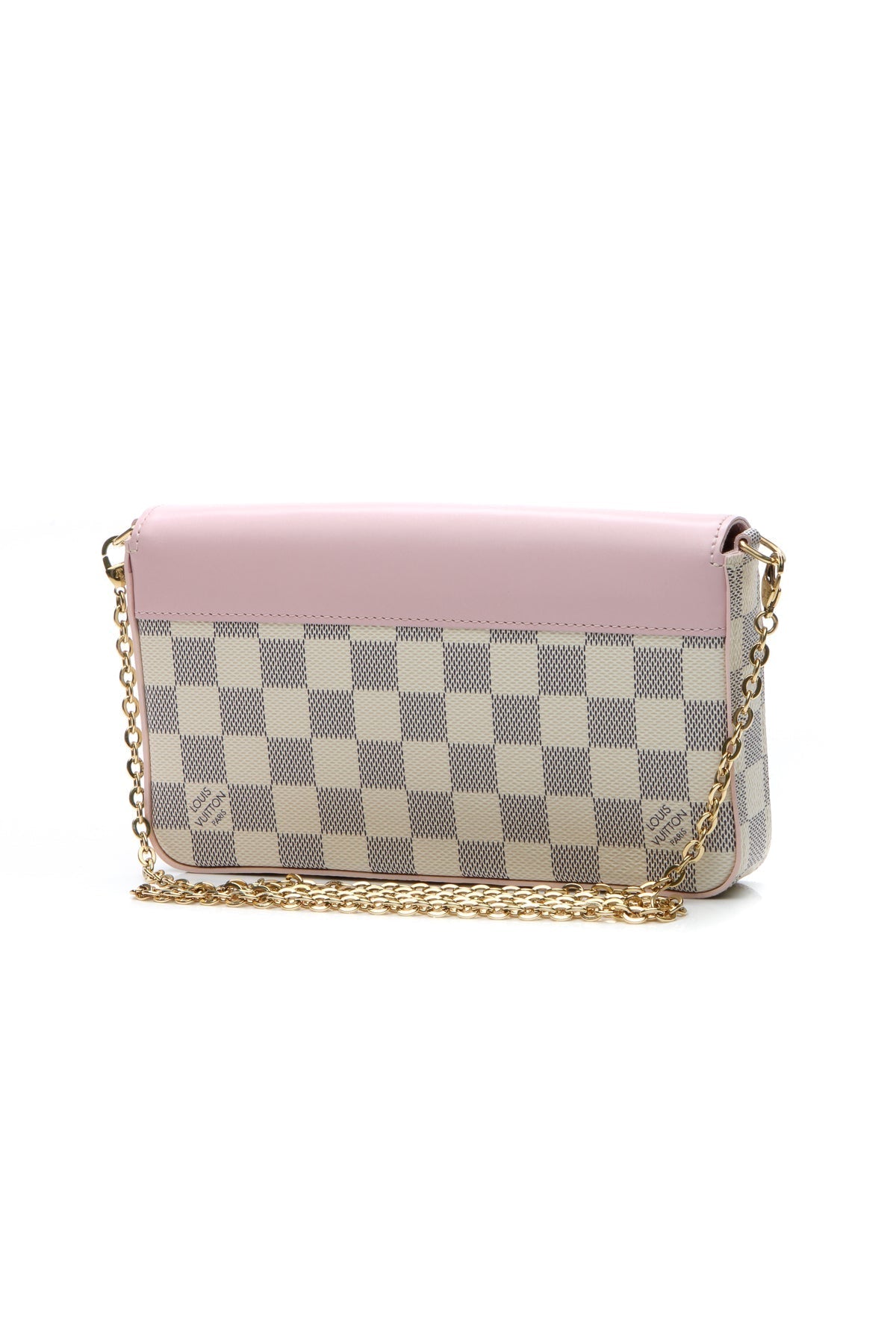 Felicie Pochette Bag - Eau de Rose/Damier Azur