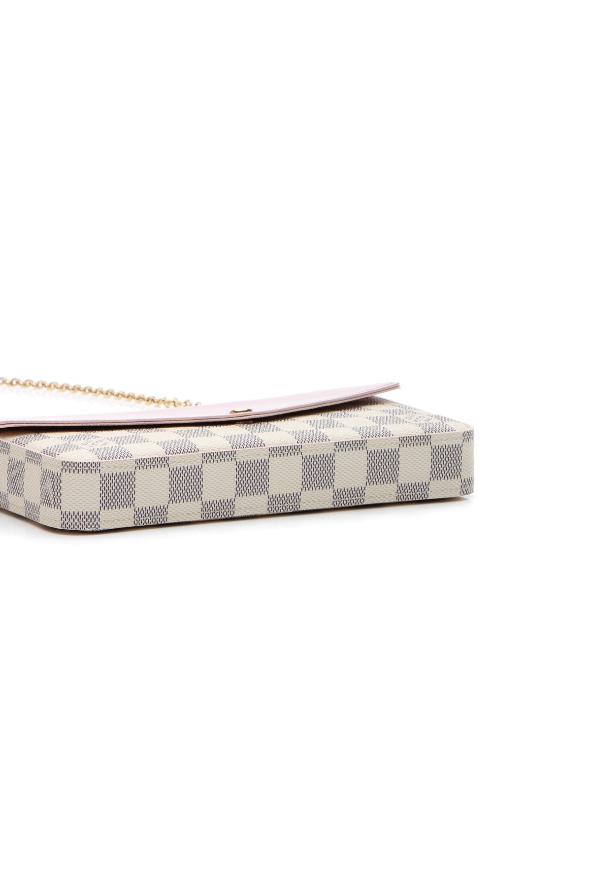 Felicie Pochette Bag - Eau de Rose/Damier Azur