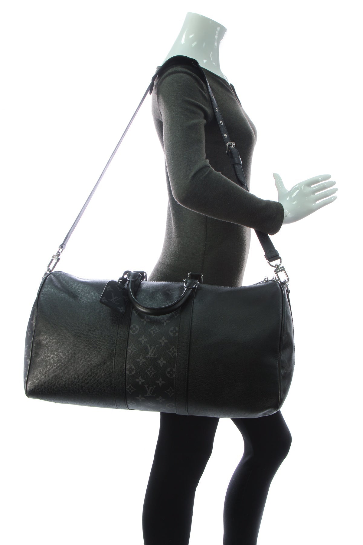 Keepall Bandouliere 50 Travel Bag - Monogram Eclipse
