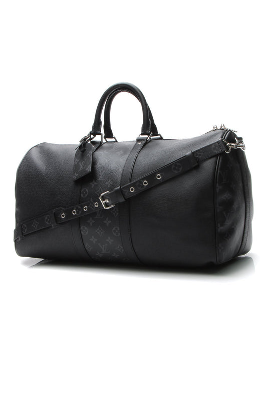 Keepall Bandouliere 50 Travel Bag - Monogram Eclipse