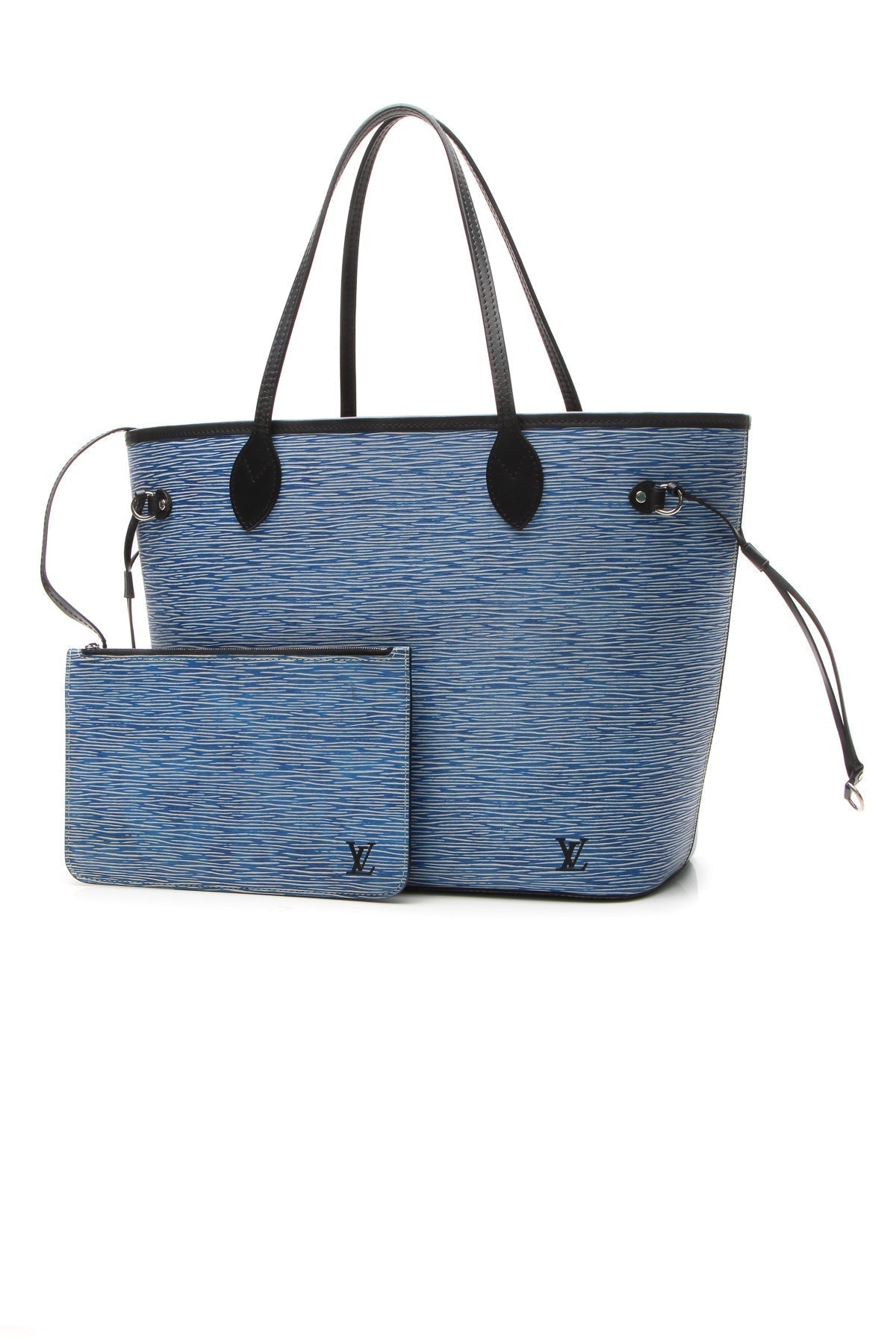 Epi Neverfull MM Tote Bag - Denim