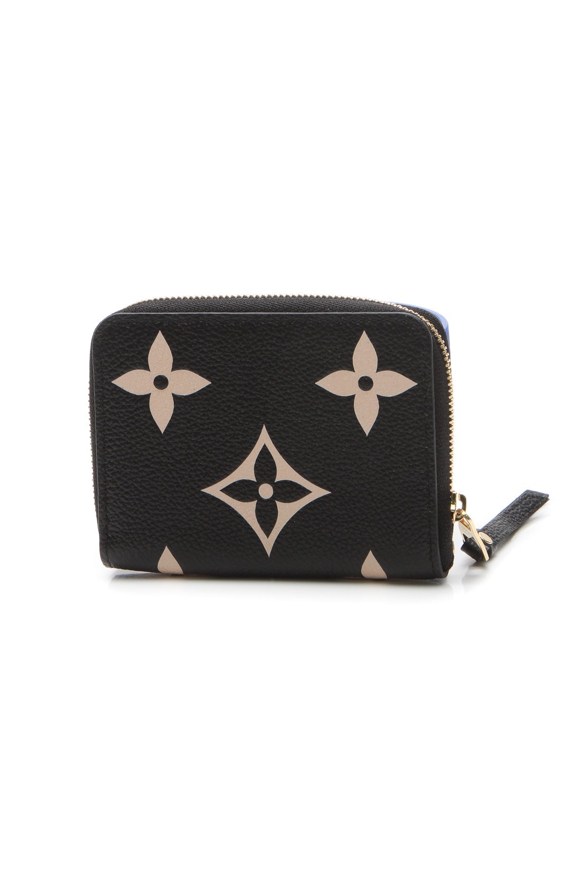 Bicolor Empreinte Zippy Wallet - Black