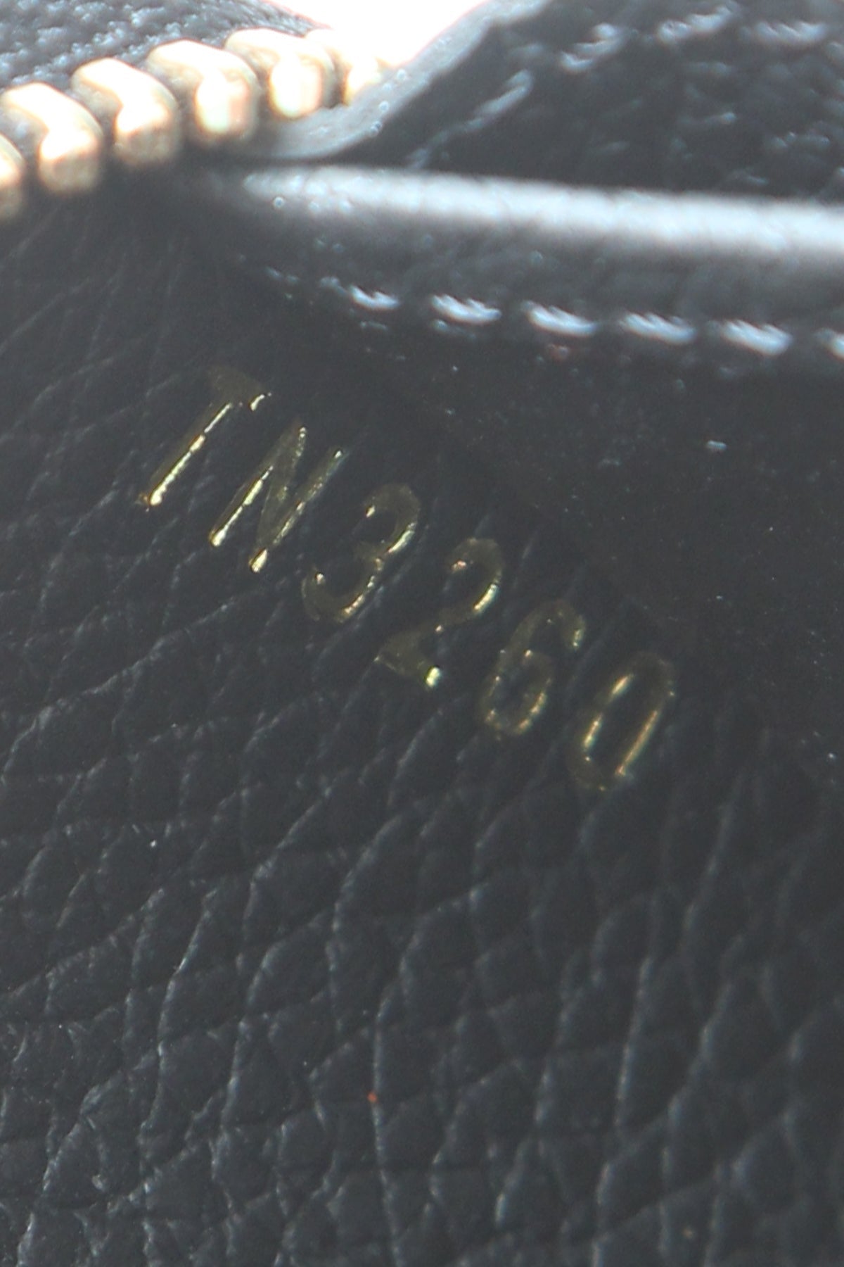 Bicolor Empreinte Zippy Wallet - Black