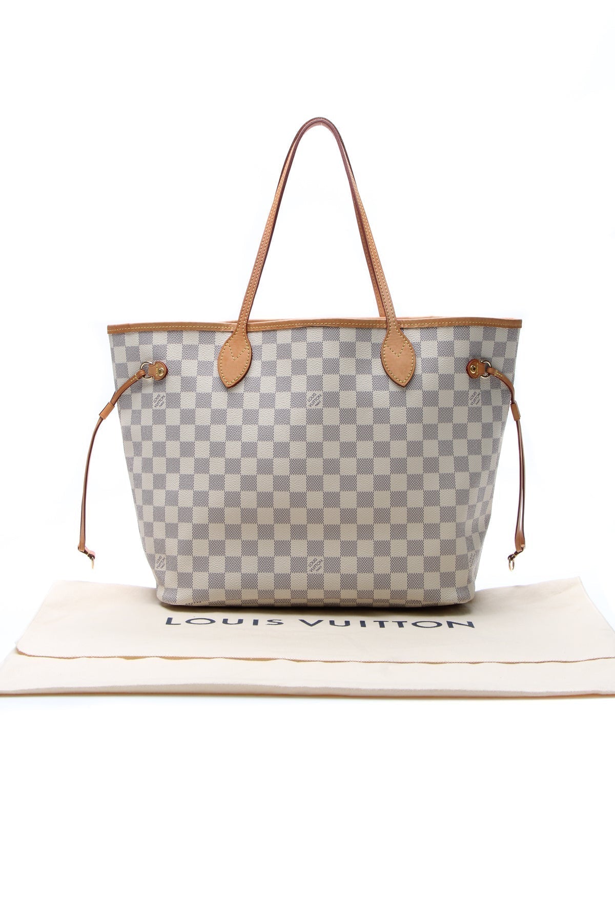 Neverfull MM Tote Bag - Damier Azur