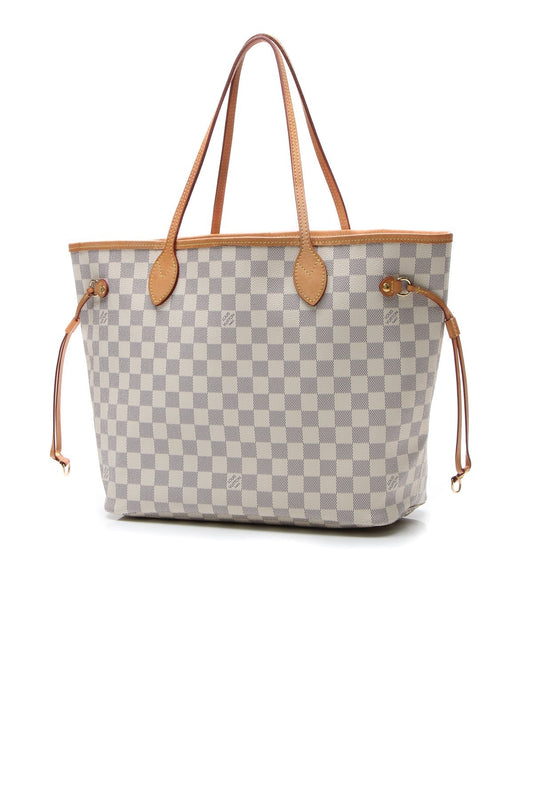 Neverfull MM Tote Bag - Damier Azur