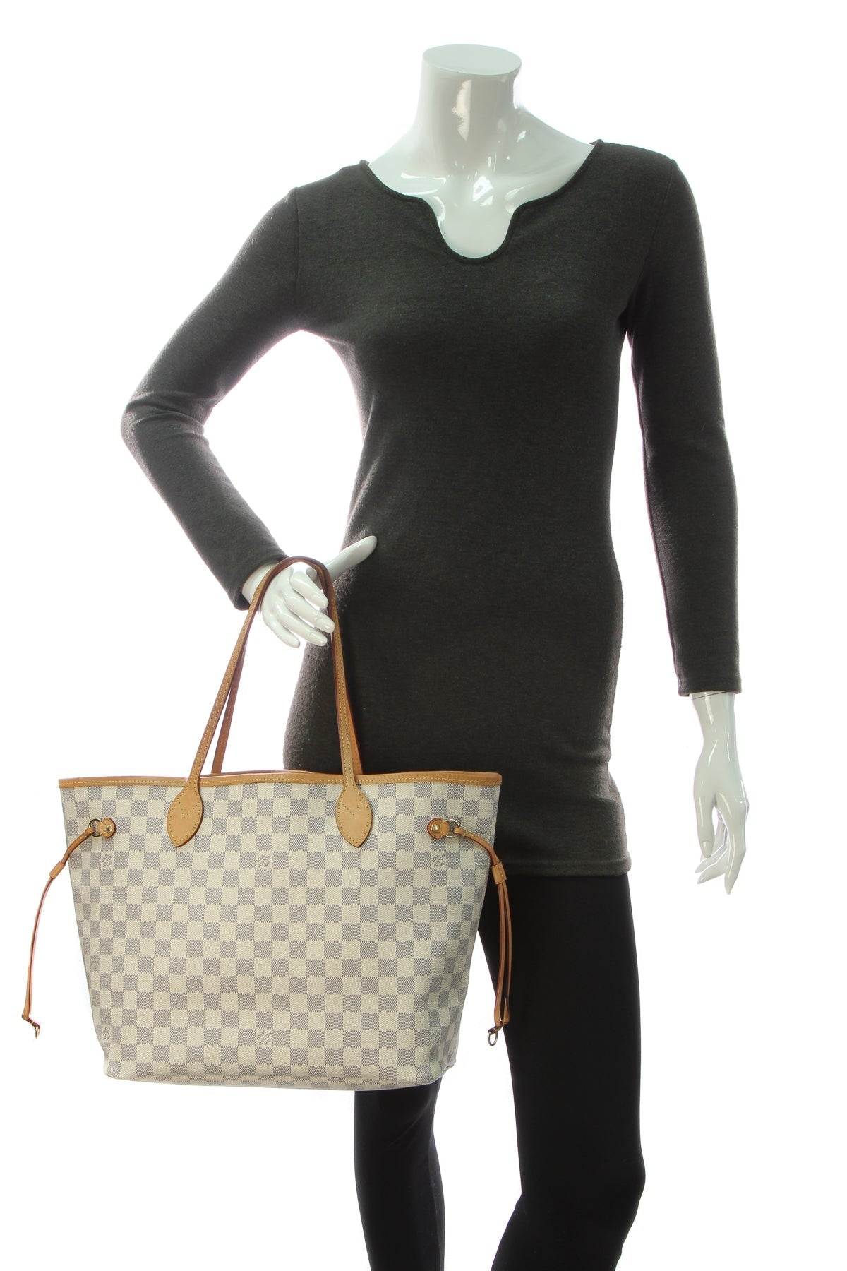 Neverfull MM Tote Bag - Damier Azur