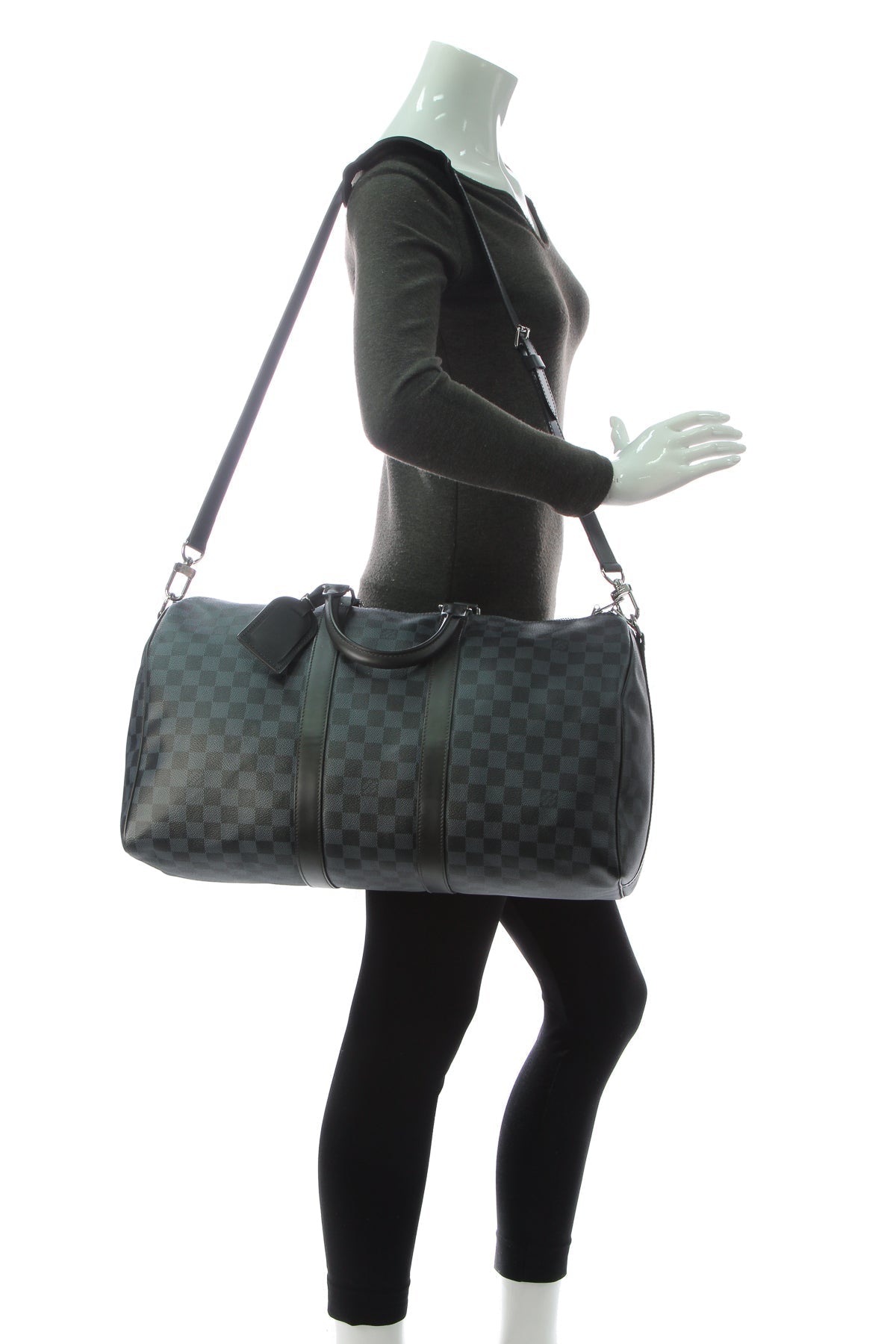 Keepall Bandouliere 45 Travel Bag - Damier Cobalt