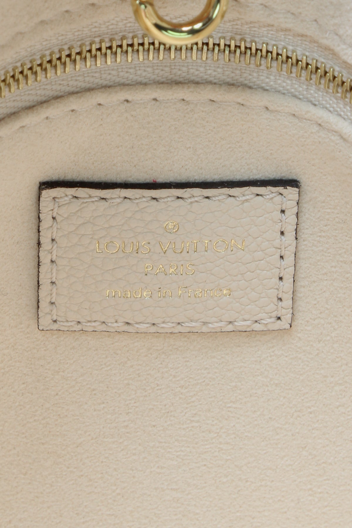 Bicolor Empreinte Onthego Bag PM Tote Bag - Cream/Rosewood
