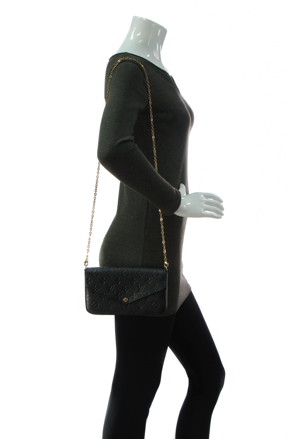 Empreinte Felicie Pochette Bag - Black