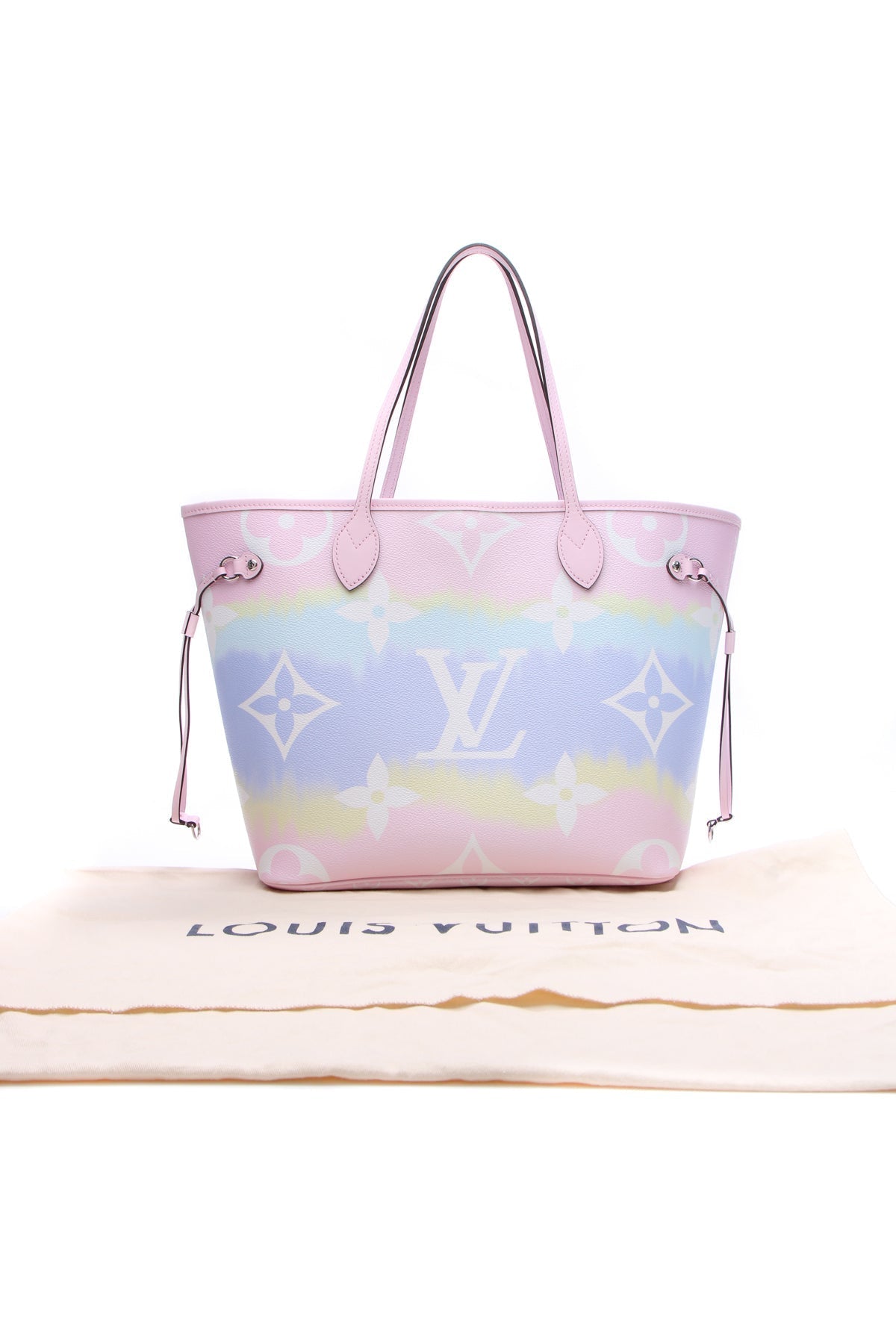 Escale Neverfull MM Bag - Pastel Multicolor Giant Monogram