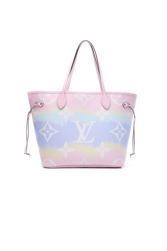 Escale Neverfull MM Bag - Pastel Multicolor Giant Monogram