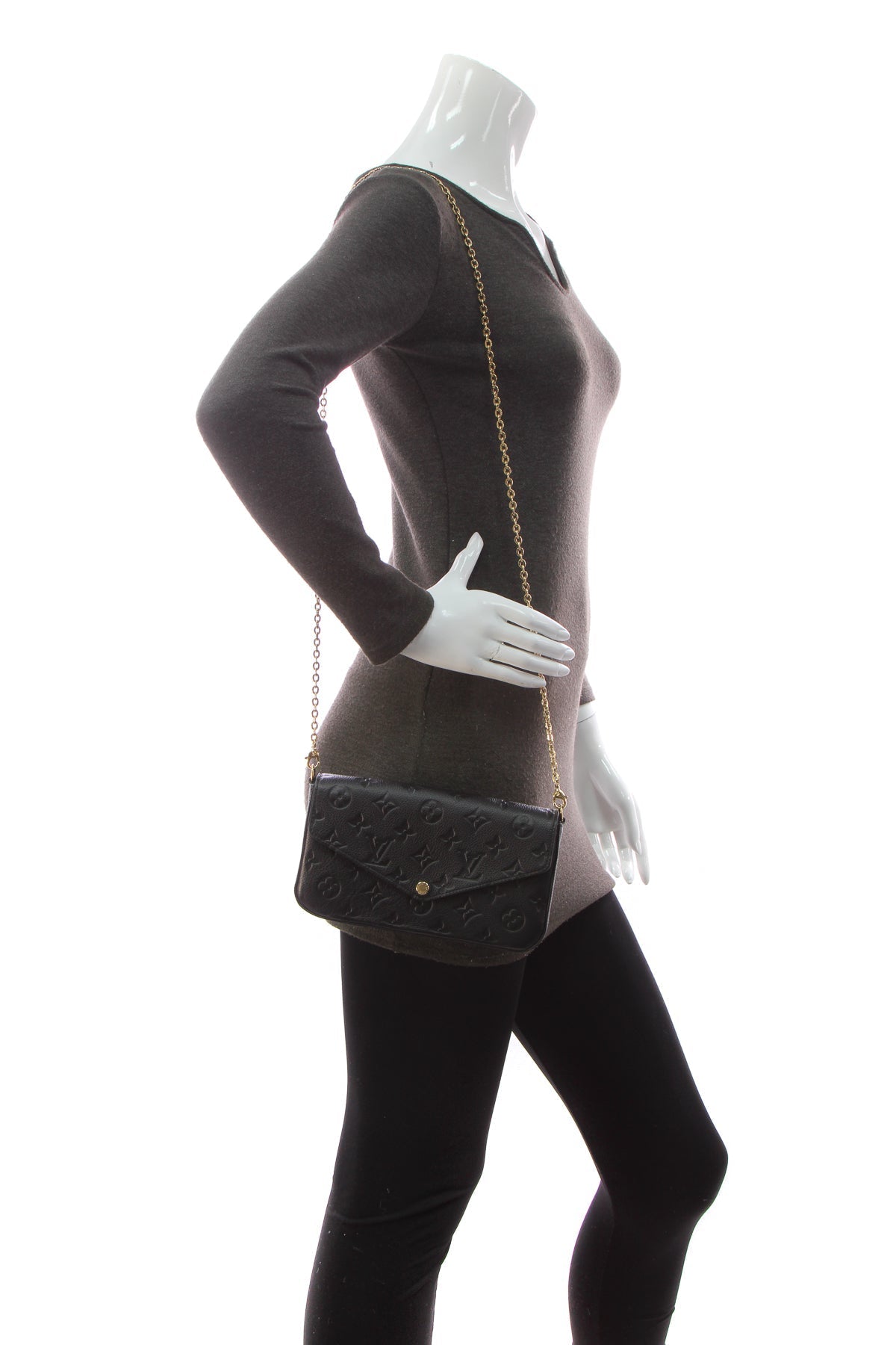 Empreinte Felicie Pochette Bag - Black