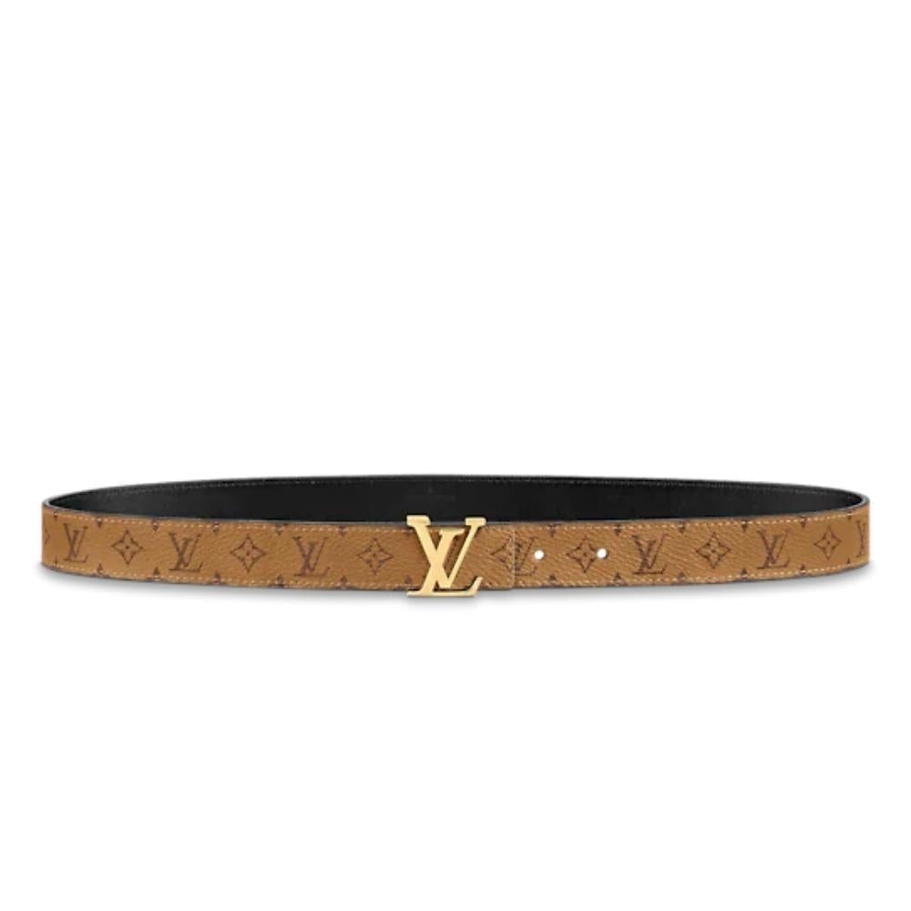 Leather belt Louis Vuitton-LV INITIALES 25MM BELT