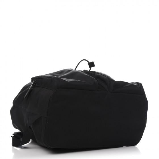 Black Zaino Nylon Backpack