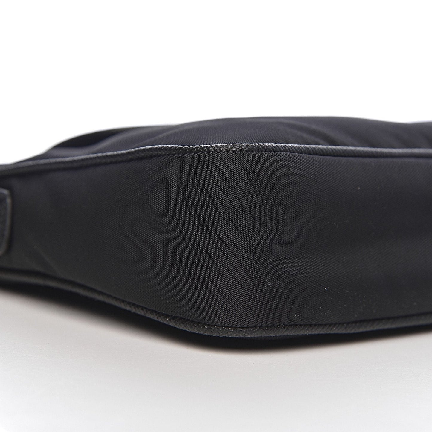 Black Nylon Saffiano Crossbody