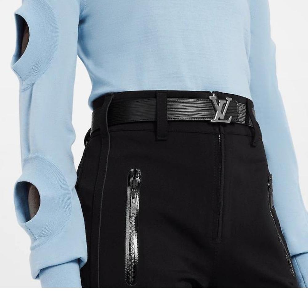Leather belt Louis Vuitton-LV INITIALES 30MM REVERSIBLE BELT