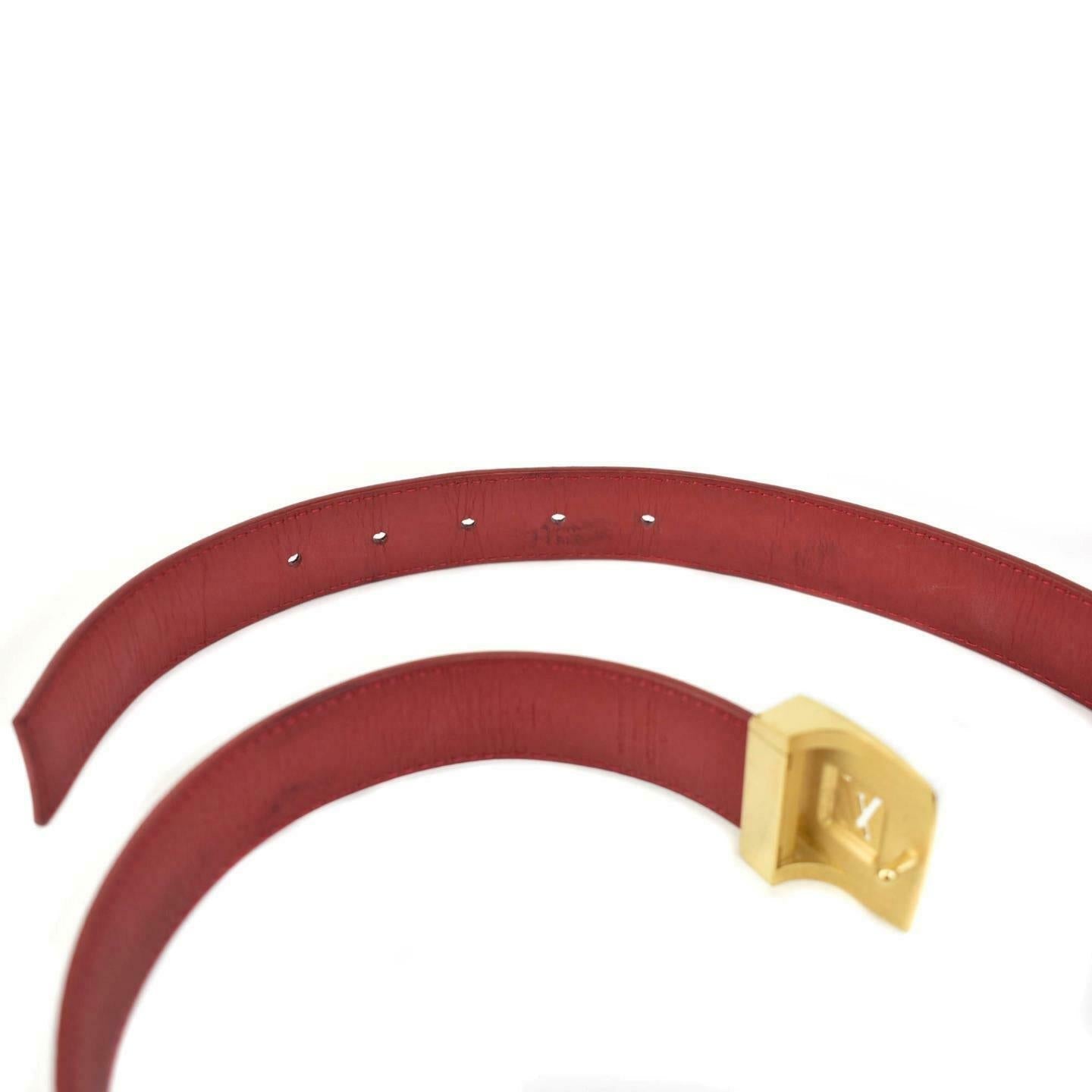 LOUIS VUITTON: Multicolor, "Murakami LV" Logo Belt fits 31"- 35" (mz)