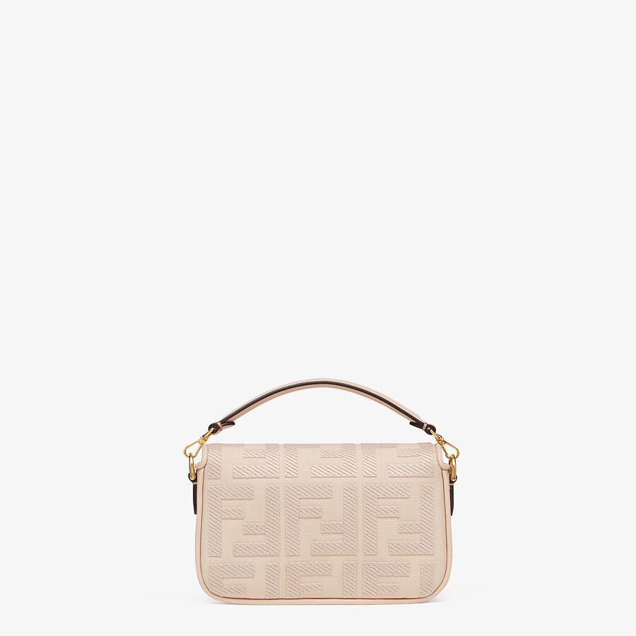 Fendi Mini Ff Canvas Bag