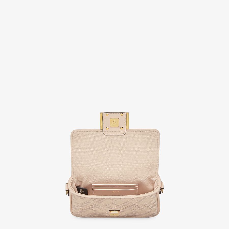Fendi Mini Ff Canvas Bag