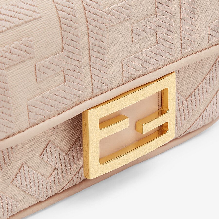 Fendi Mini Ff Canvas Bag