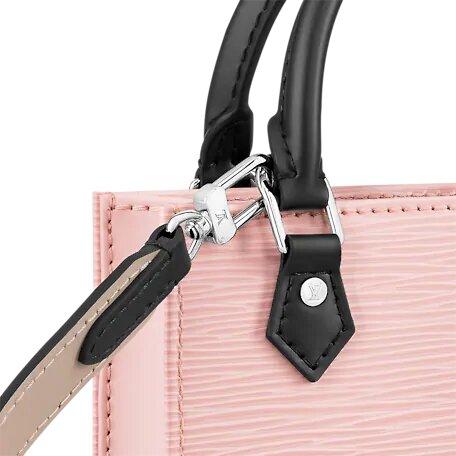 Louis Vuitton PETIT SAC PLAT Bag Rose Ballerine Pink