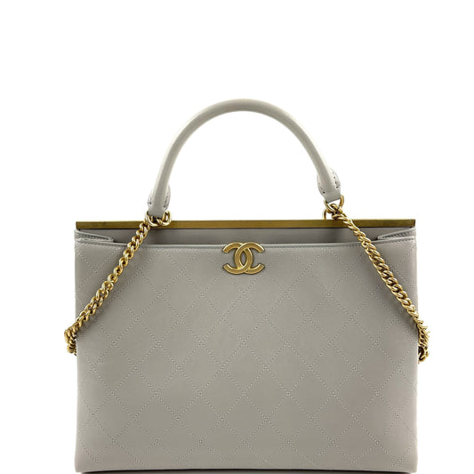 CHANEL Large Coco Luxe Shopping Bag