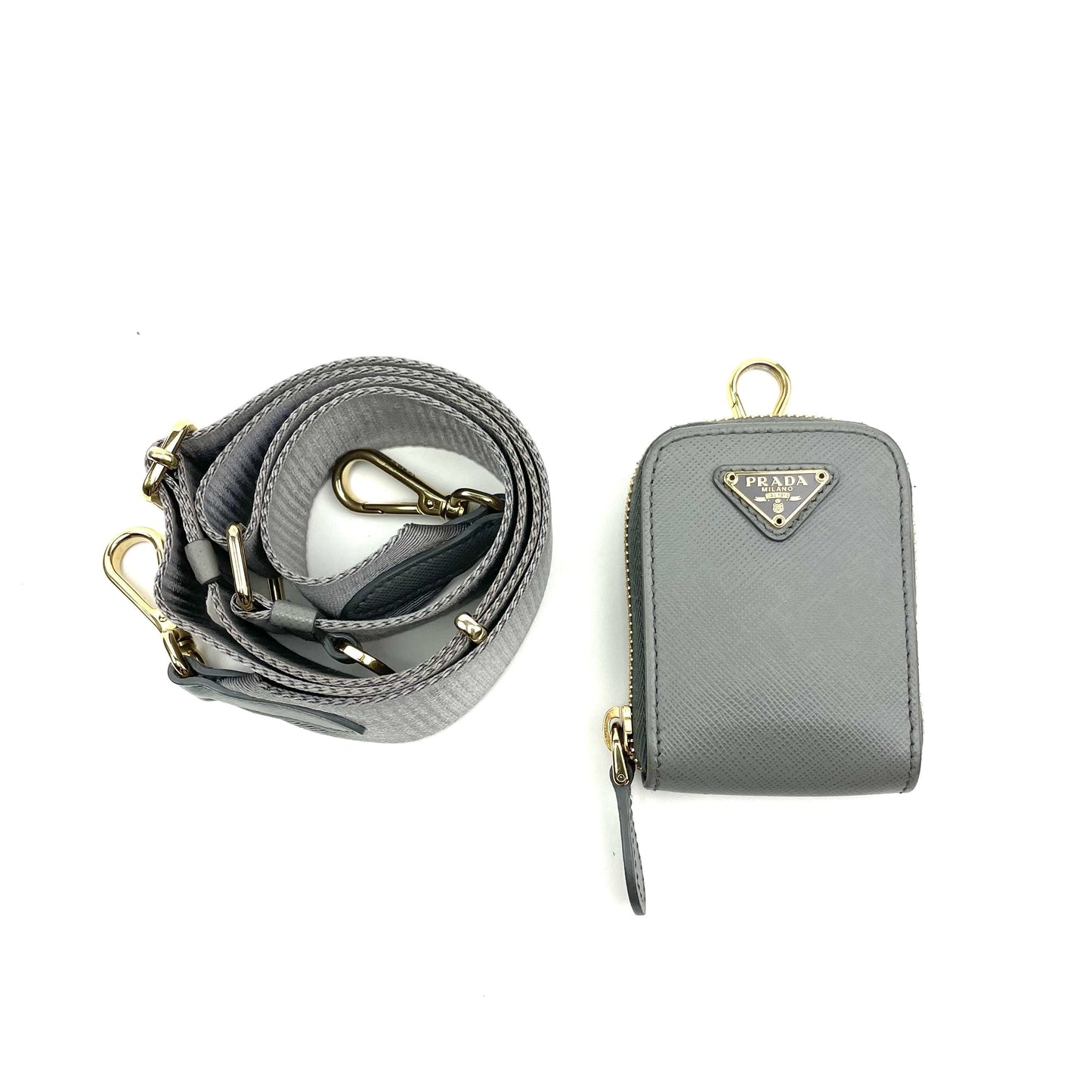 PRADA Saffiano Re-Edition 2005 Shoulder Bag Marmo