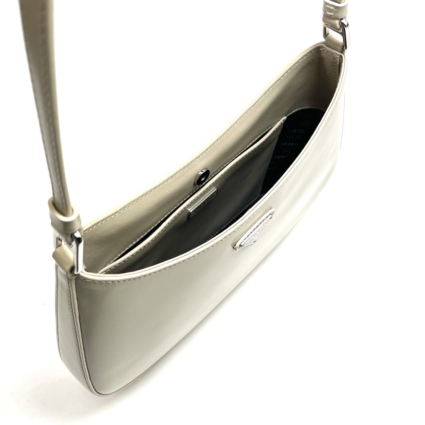 PRADA 2021 Spazzolato Cleo Bag