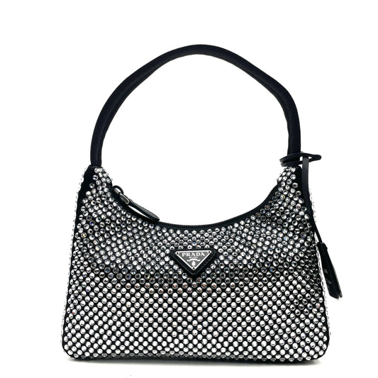 PRADA Crystal Re-Edition 2000 Mini Bag