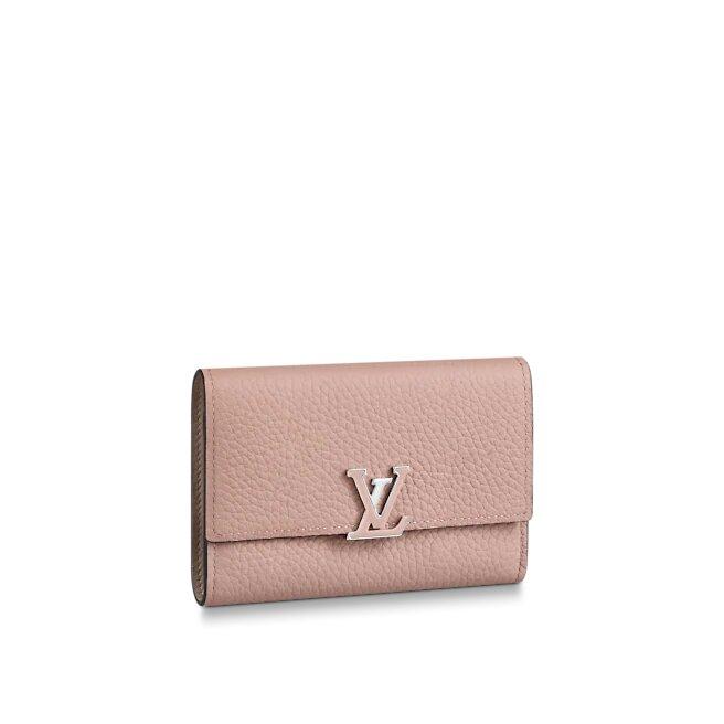 Louis Vuitton CAPUCINES COMPACT WALLET MAGNOLIA