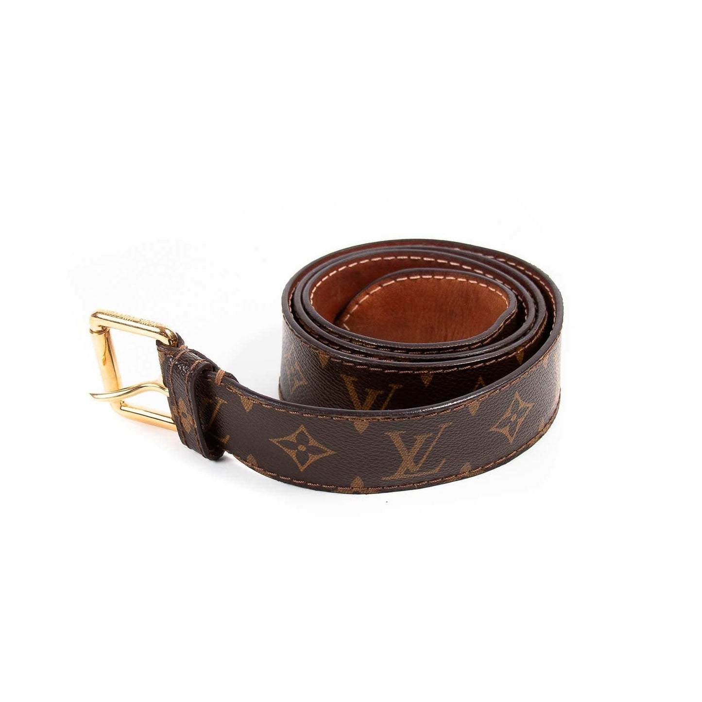 Louis Vuitton Monogram Buckle Belt