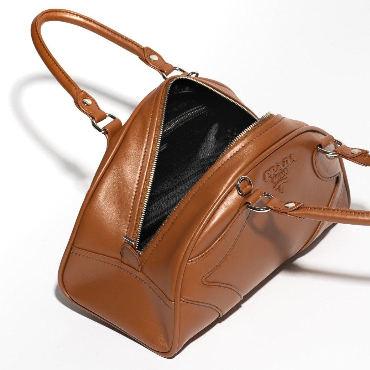 Leather Bowling Bag