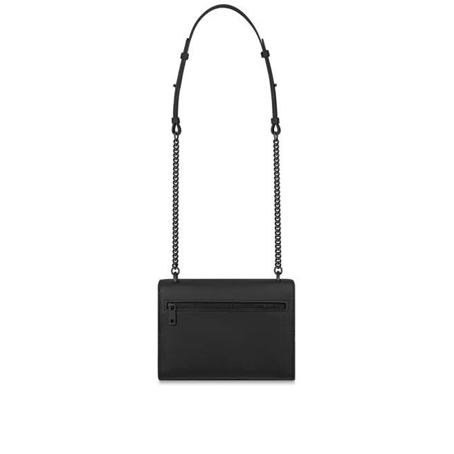 Louis Vuitton MYLOCKME CHAIN BAG BLACK