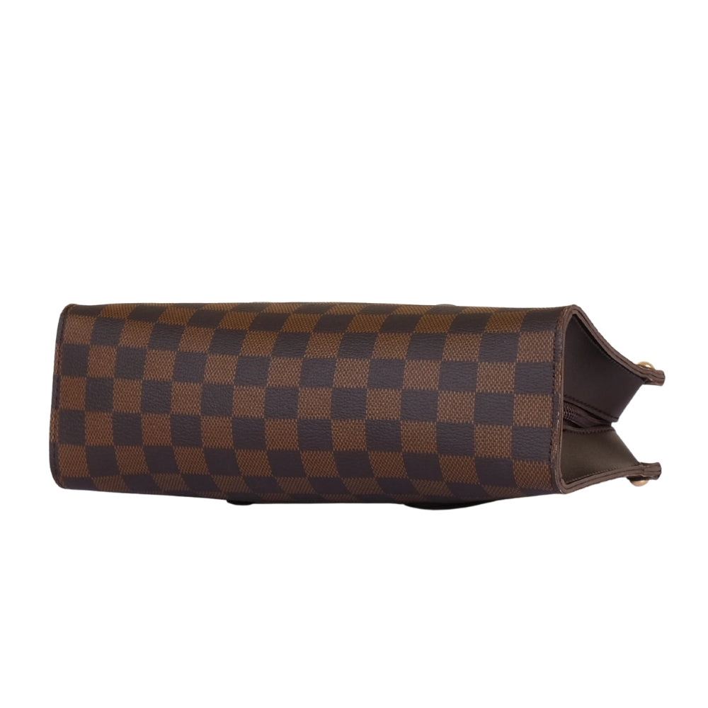 Dark Brown Checkered On-the-go Mini Bag