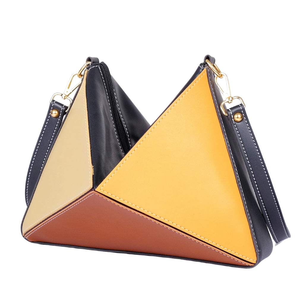 Mocha Triangle Flex Bag