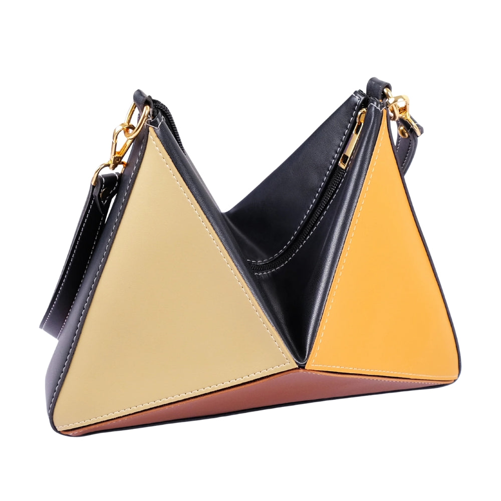 Mocha Triangle Flex Bag