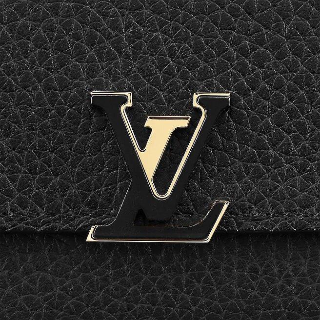 Louis Vuitton CAPUCINES COMPACT WALLET NOIR