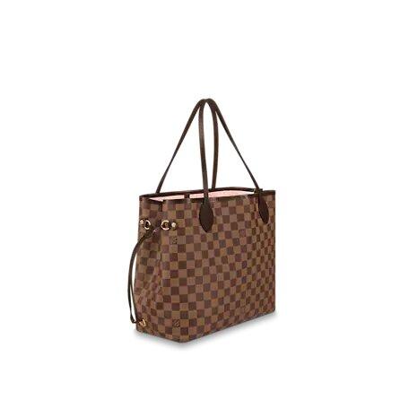 Louis Vuitton NEVERFULL MM Rose Ballerine Pink