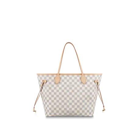 Louis Vuitton NEVERFULL MM Bag Rose Ballerine Pink