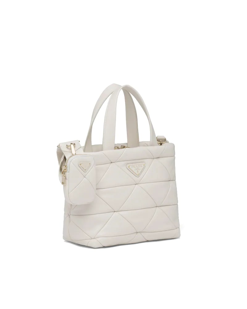 Prada System Nappa Leather Patchwork Tote