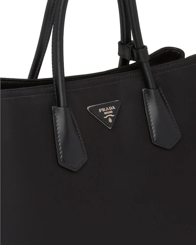 Prada Double Nylon and Saffiano Leather Bag