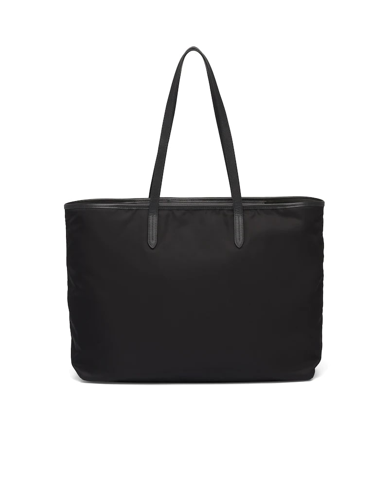 Prada Saffiano Leather and Nylon Tote