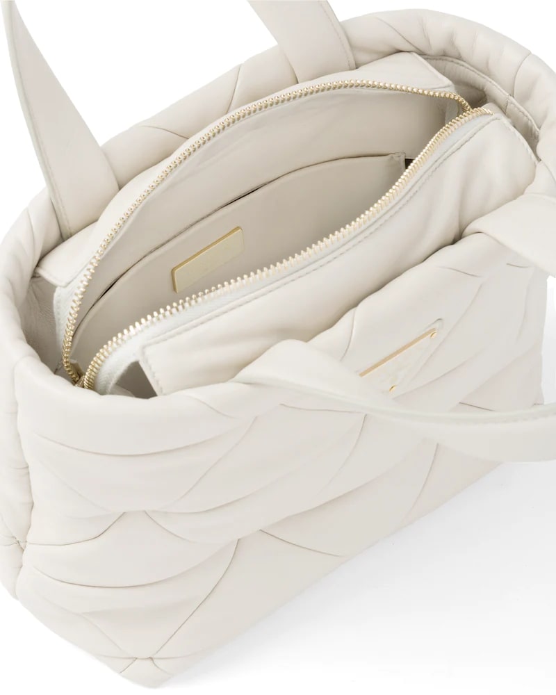 Prada System Nappa Leather Patchwork Tote