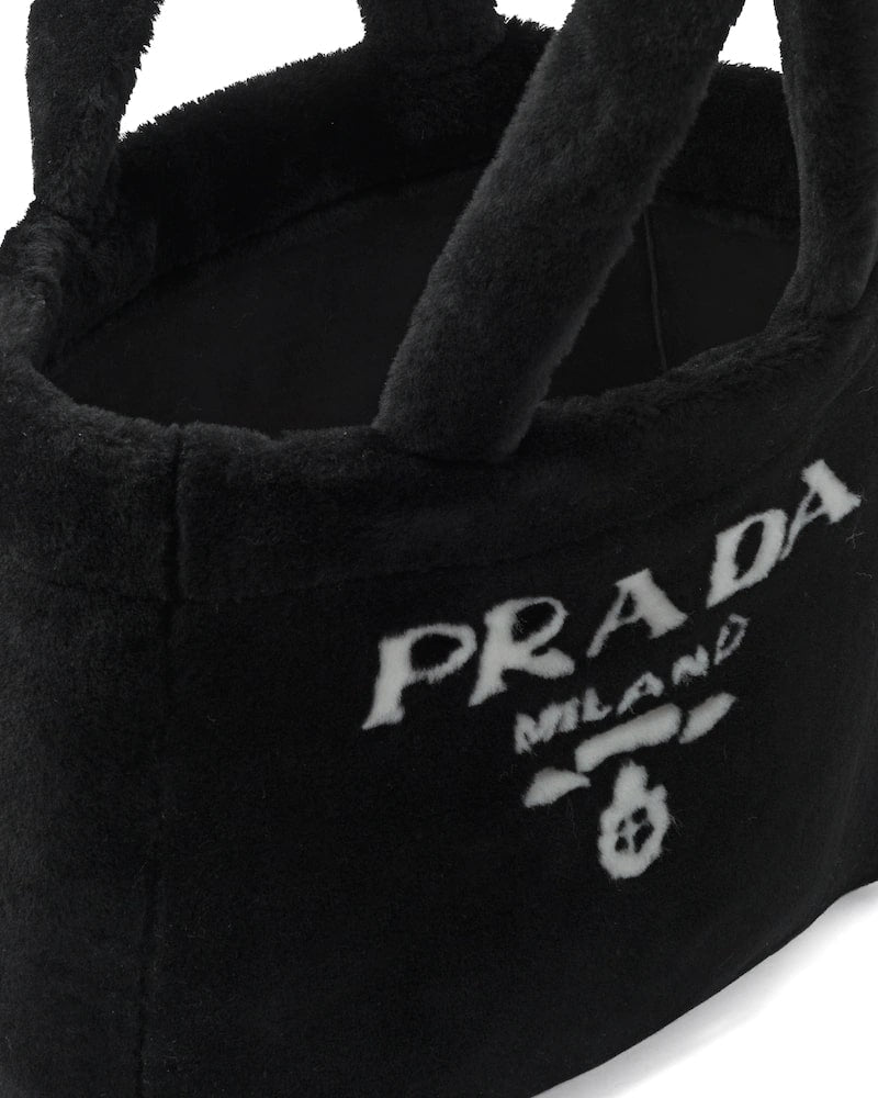 Prada Shearling Tote
