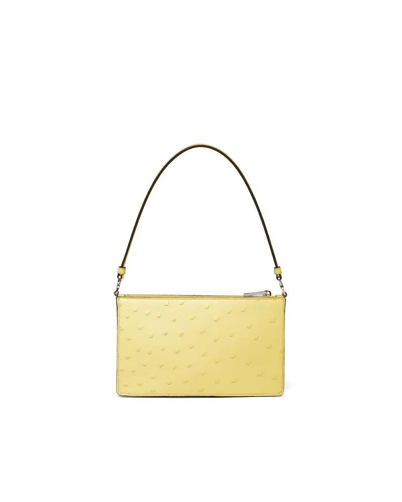 Prada Ostrich Leather Mini Bag
