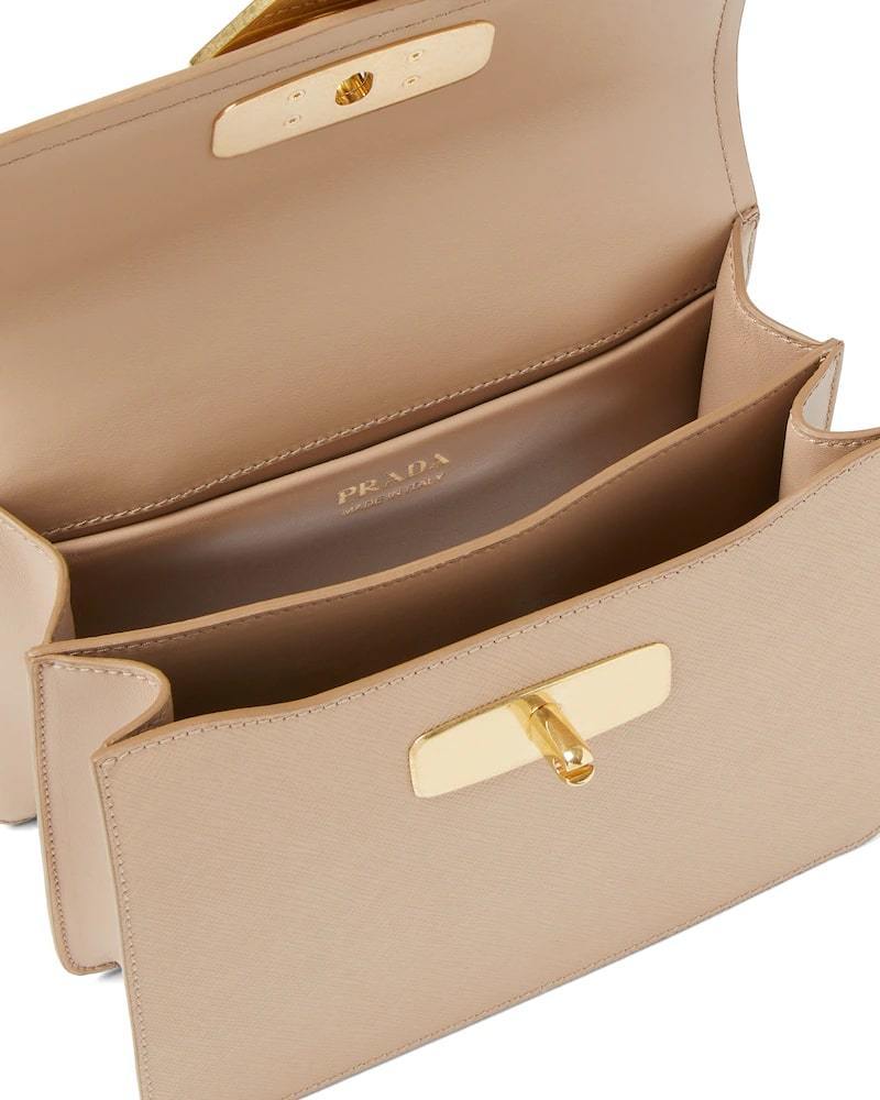 Saffiano Leather Prada Symbole Bag